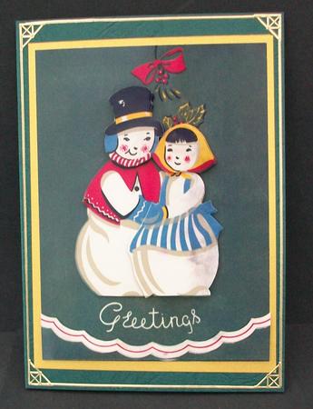 Mr & Mrs Snowman by Cheryl French