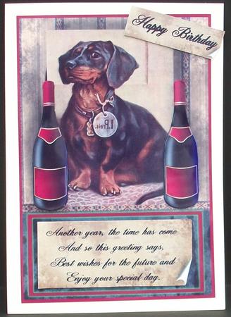 Male Birthday Card or Other Occasion by Cheryl French
