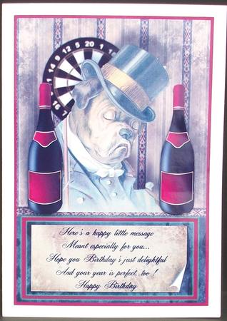 Male Birthday Card or Other Occasion by Cheryl French