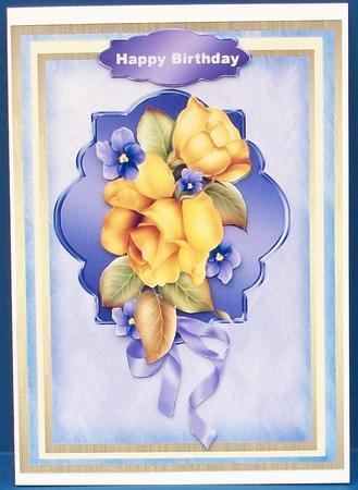 Lovely Yellow Roses by Cheryl French