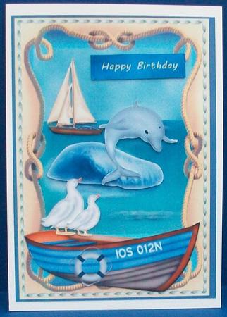 Lovely Sea Scape by Cheryl French