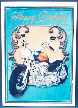 Motor Bike Fanatic! by Cheryl French