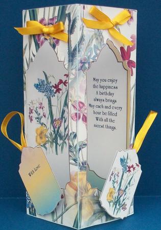 Tower Card - Flower Mix 1 by Cheryl French