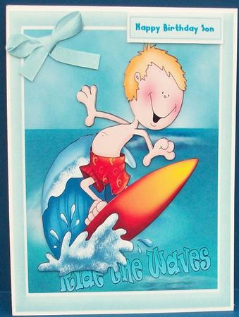 Riding the Waves by Cheryl French