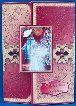 Christmas Angel Tuck-in Gatefold Mini Kit by Cheryl French