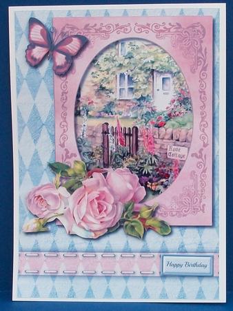Country Cottage Floral A4 Ink-saving Mini Kit by Cheryl French