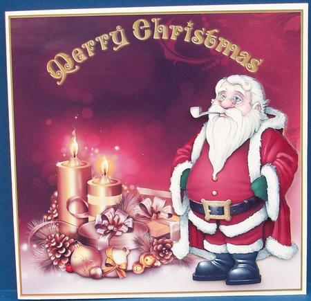 Merry Christmas Santa Claus Mini Kit by Cheryl French