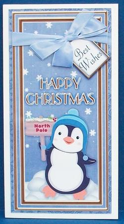 Blue Penguin Happy Christmas Dl Topdown Step by Step by Cheryl French