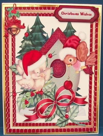 Lovely Little Christmas Birdies by Cheryl French
