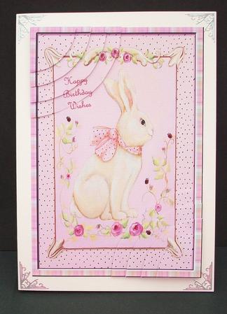 My Little Rabbit Rounded Corner Stacker by Cheryl French