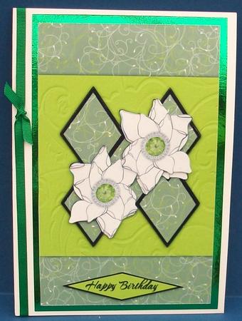 Peridot Diamond Anniversary or Birthday by Cheryl French