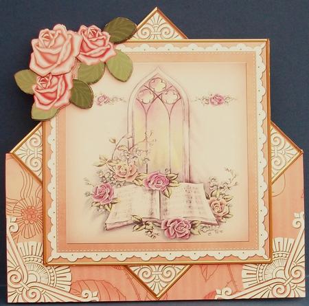 Glory Window Peach Diamond Card Mini Kit by Cheryl French