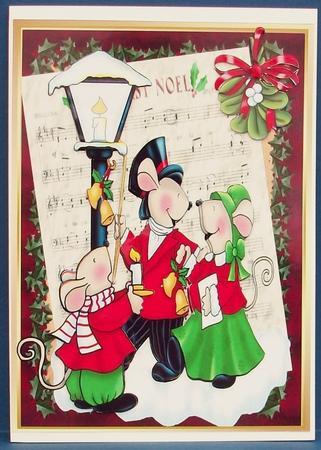The First Noel Mice Singers Choir  by Cheryl French