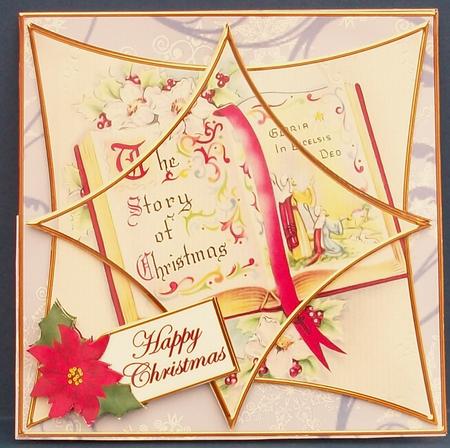 Glory Book Blue 3D Star Card Mini Kit by Cheryl French