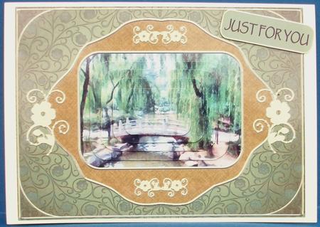 Weeping Willow Bridge by Cheryl French
