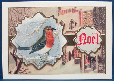 Noel Robin Vintage Ornate Mat Double Pyramid by Cheryl French