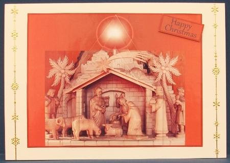 Manger Scene by Cheryl French