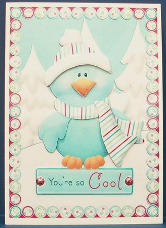 So Cool Card Front by Cheryl French