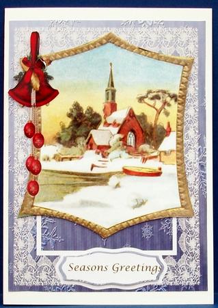 Beautiful Church by the Lake  by Cheryl French