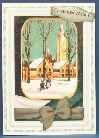 Beautiful Woodland Winter Snow Scene  by Cheryl French