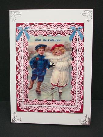 Ice Skating Friends by Cheryl French