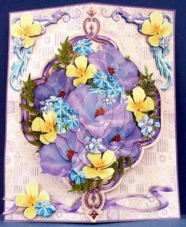 Fold Back Front Mini-kit - Lemon & Lilac by Cheryl French