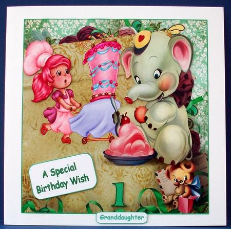 Ellies Belated/ Birthday by Cheryl French