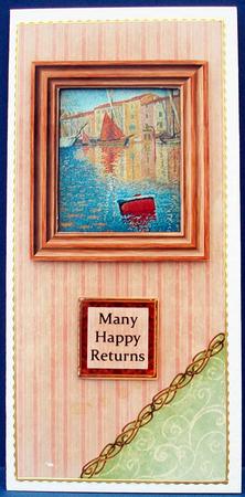 In the Harbour Age Card 50-100 by Cheryl French