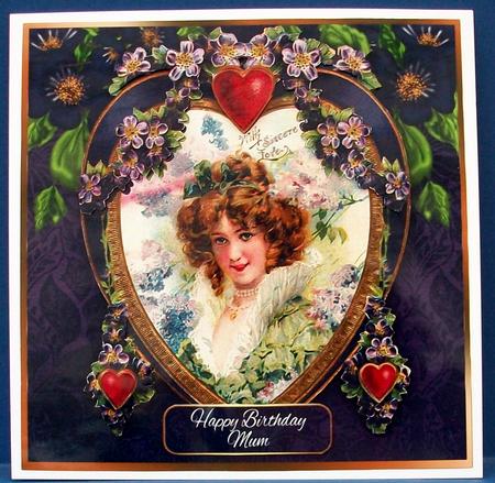 Vintage Valentine's Birthday Mother's Day Mini Kit by Cheryl French