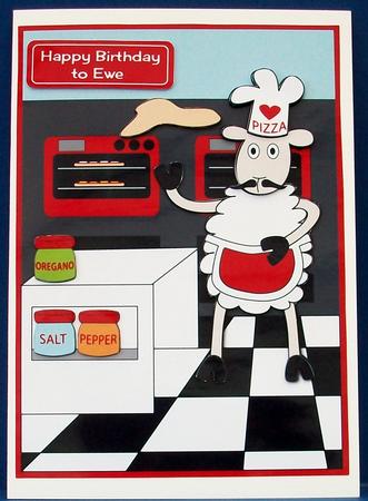 Just Sheep -  Chef by Cheryl French