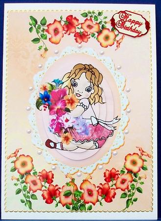 An Armful of Flowers by Cheryl French