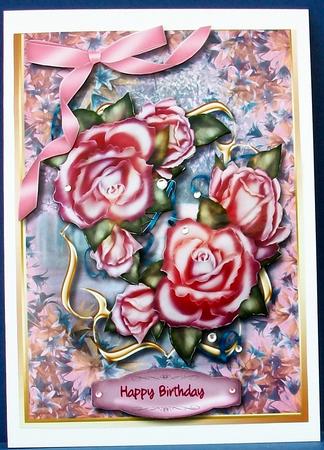 Lovely Arrangement of Roses  by Cheryl French