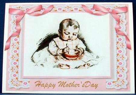 A Card for Mum Those Were the Days  by Cheryl French