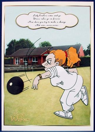 Lady Bowler 3 by Cheryl French