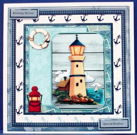 Lighthouse 8x8 Card Mini Kit by Cheryl French