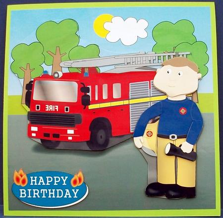 Fireman Arthur Mini Kit by Cheryl French