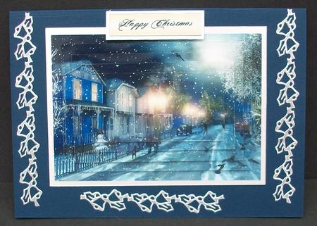 Pretty Snow Village Pyramids by Cheryl French