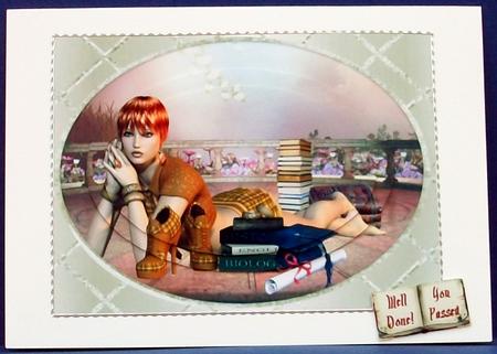 It's Sexy to Be Smart - Oval Pyramid by Cheryl French