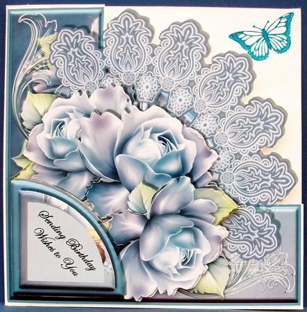 Pretty Porcelain Fan - Edgy - Mini Kit by Cheryl French