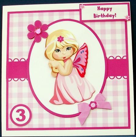 Sweet Fairy Girl Mini Kit & Decoupage by Cheryl French