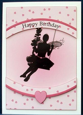 Pink Fairy Dreams Silhouette by Cheryl French