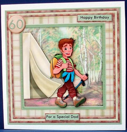 Hiking in the Great Outdoors 8x8 Mini Kit & Ages by Cheryl French