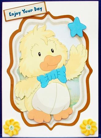 Little Duck Catching a Falling Star by Cheryl French