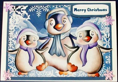 The Happy Dancing Penquins by Cheryl French