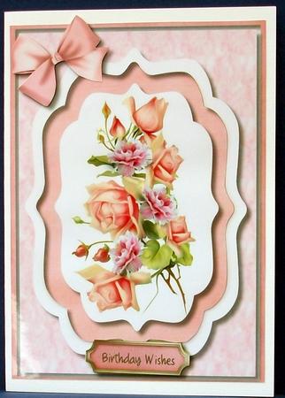 Lovely Roses in a Bracket Frame  by Cheryl French