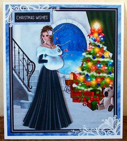 Christmas Lady by Cheryl French