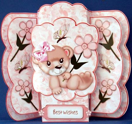 Four Fold Pop Out - Bearfect by Cheryl French