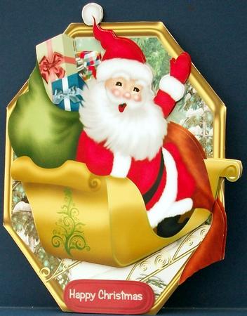 Lovely Mini Kit Santa's Coming  by Cheryl French