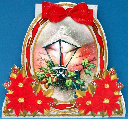 Red Lantern Special Large Oval Card Mini Kit by Cheryl French