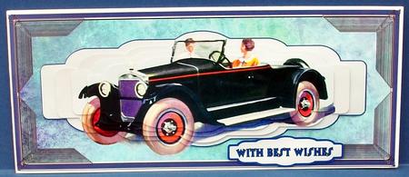 Vintage Car Large Dl Pyramid Minikit by Cheryl French